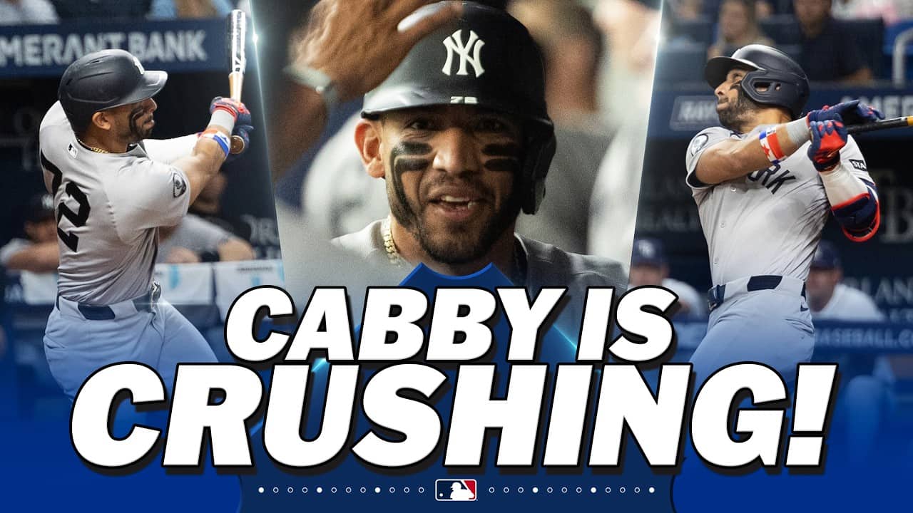 José Caballero belts TWO HOME RUNS for the Yankees! 💪🔥 (10 HR is new career high!)