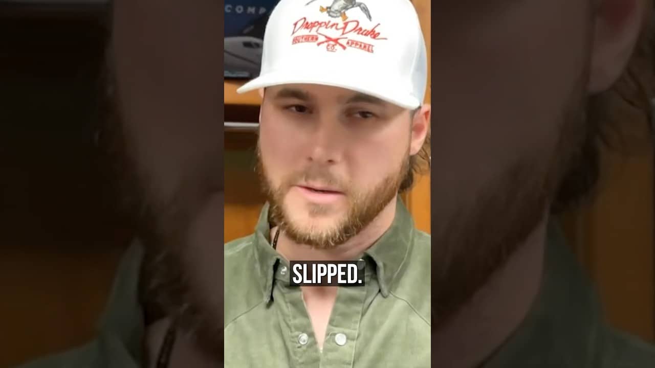"Slipped"  LOL  Landen Roupp on hitting Spencer Steer.