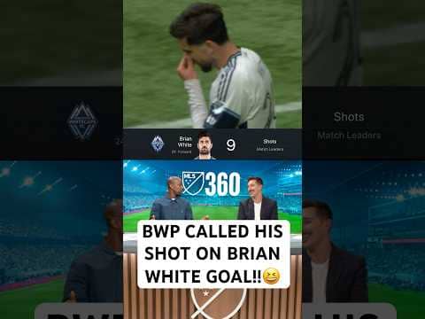 BWP🤔 KNEW A GOAL WAS COMING for Brian White!!
