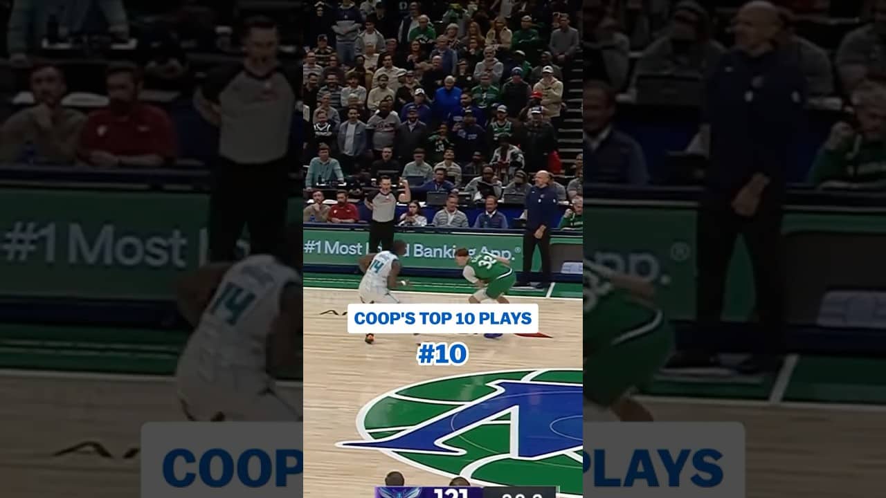 🔟 reminders why he’s your Rookie of the Year 😤 #cooperflagg #dallasmavericks #top10
