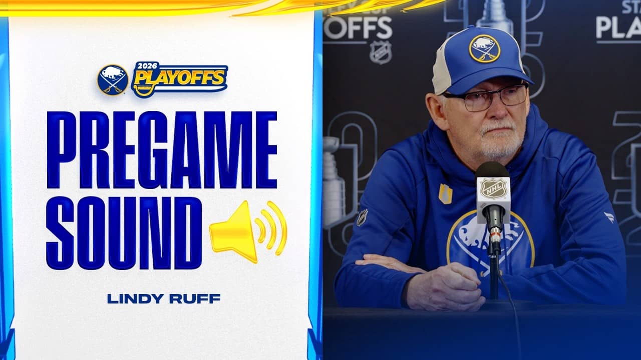 "Norris Won't Be Available Tonight" | Lindy Ruff On Josh Norris Ahead Of Game 3 | Buffalo Sabres