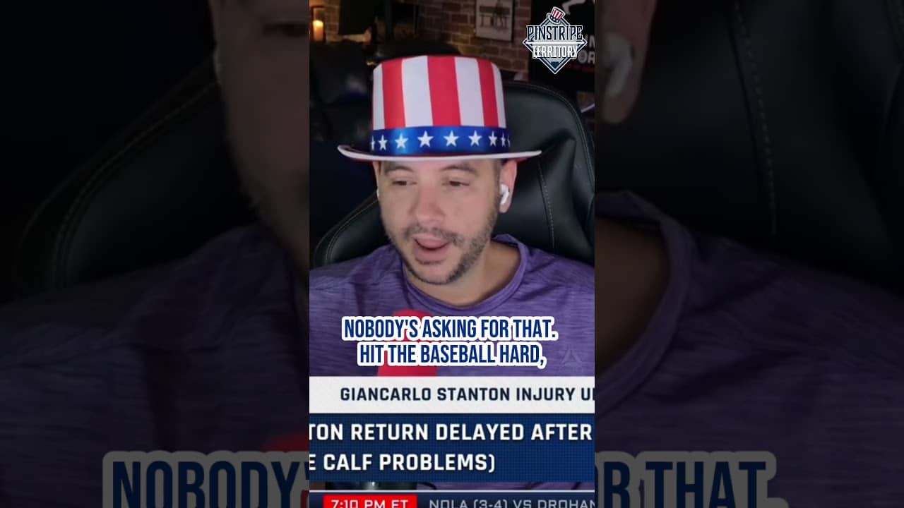 Stanton's Calf Strain is in it's 2nd Month