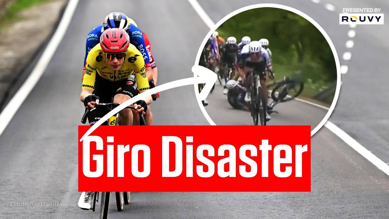 Giro d'Italia 2026 Stage 2 Turns Into Complete Chaos