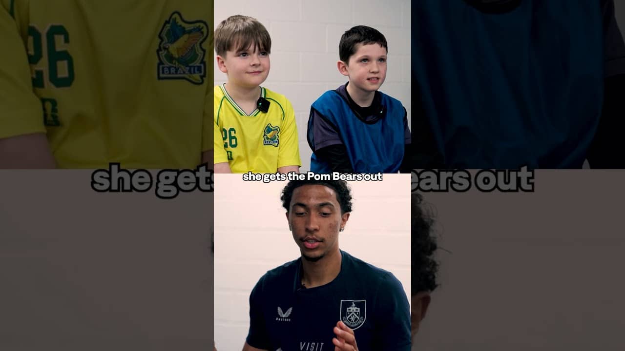 Ever wondered what's on Bashir Humphreys' plate? These young Clarets got the lowdown 🍽️