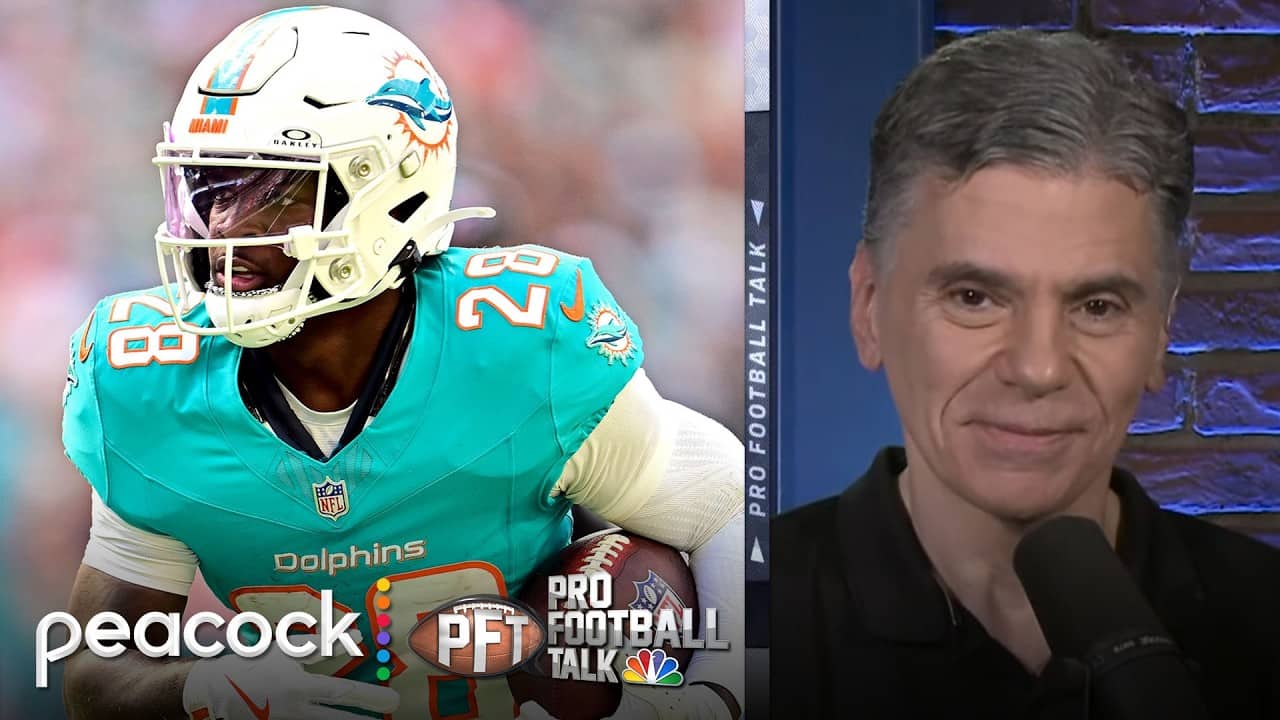 De’Von Achane gets paid in new extension with Miami Dolphins | Pro Football Talk | NFL on NBC
