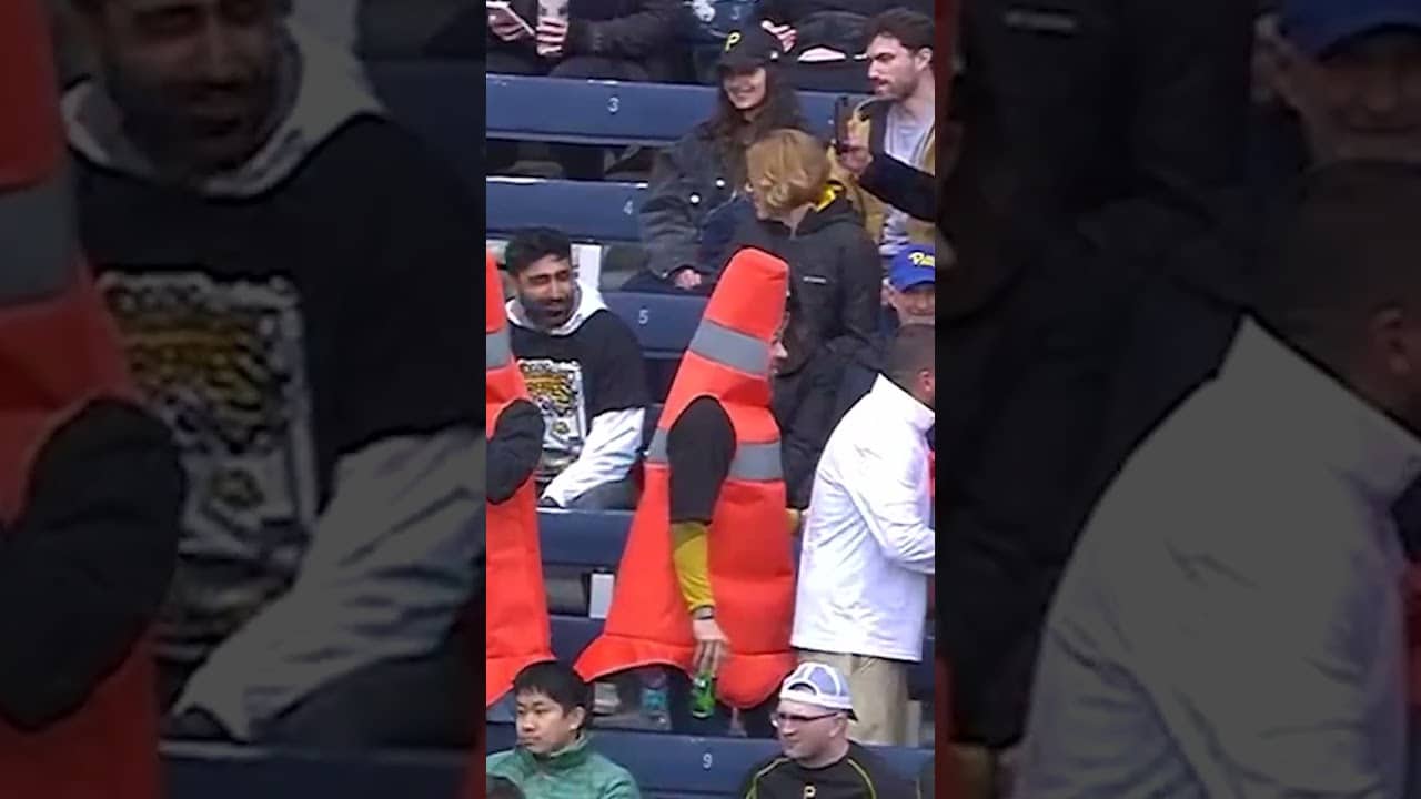 There's no traffic cone shortage in Pittsburgh! 🤣