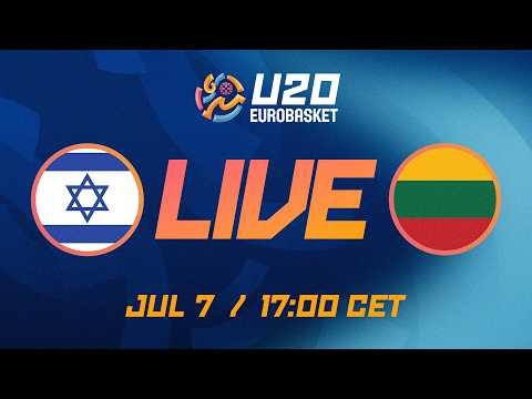 LIVE - Israel v Lithuania | FIBA U20 Women's EuroBasket 2026 | Group Phase