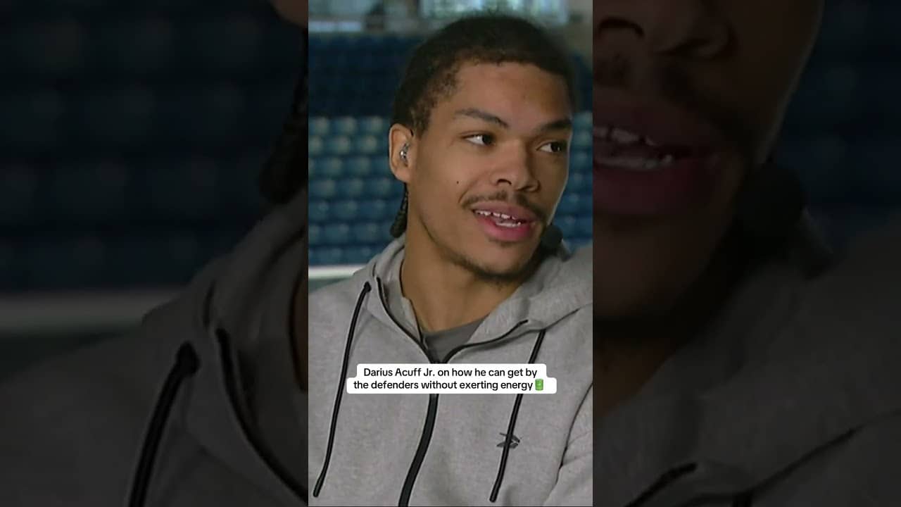 … “For me it’s just about a simple move, get to the rim”  - Darius Acuff Jr.