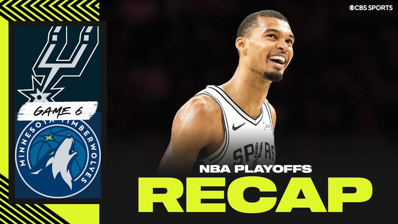 Spurs DOMINATE Timberwolves, will face Thunder in Western Conference Finals | 2026 NBA Playoffs