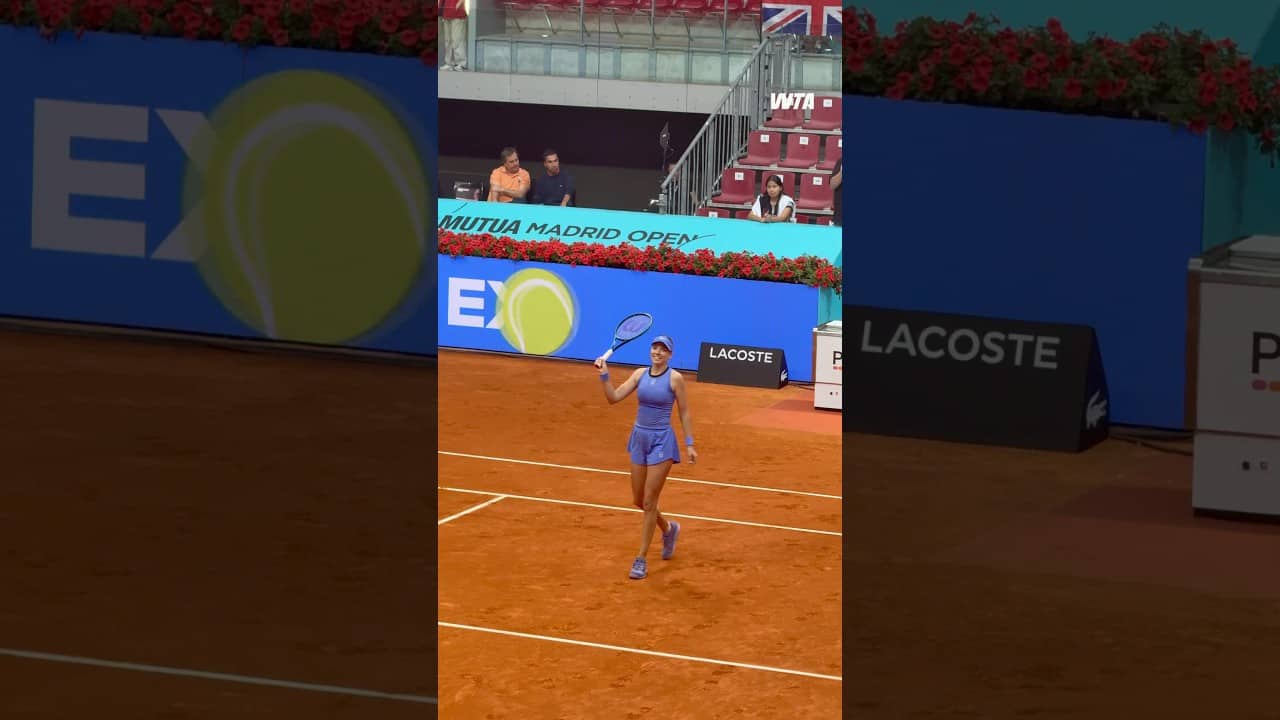 Katie Boulter secures her spot in Round 2 with a straight sets victory over Townsend. #MMOpen