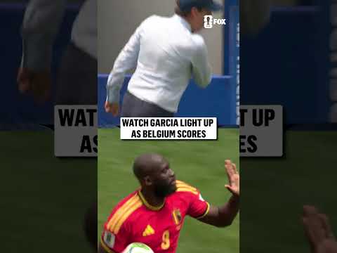 Garcia was READY for that goal 😤