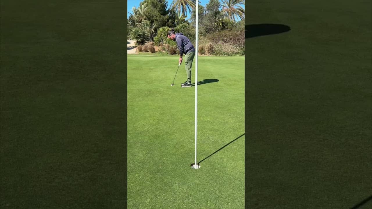 Putting Challenge: Can Anyone Two-Putt This MENTAL Sloping Putt?