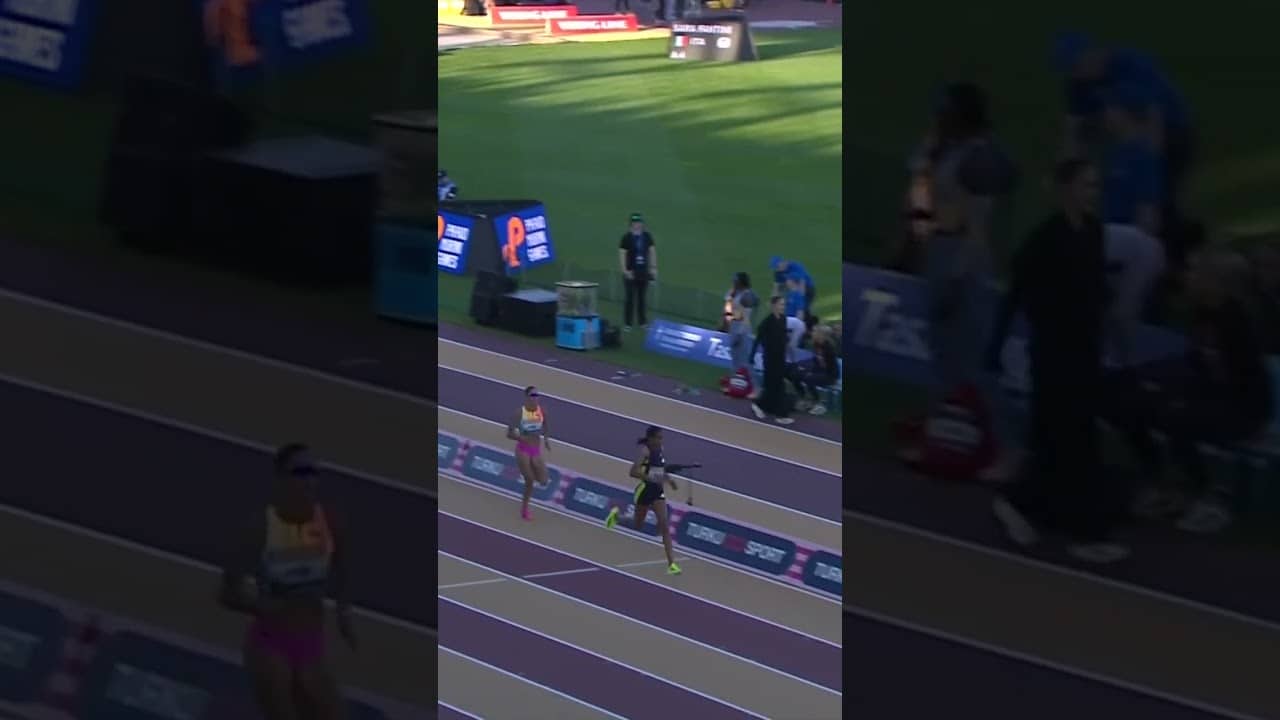 ALEMNET WALE WINS 🇪🇹 9:16.18 in the women's 3000m steeplechase at the Paavo Nurmi Games