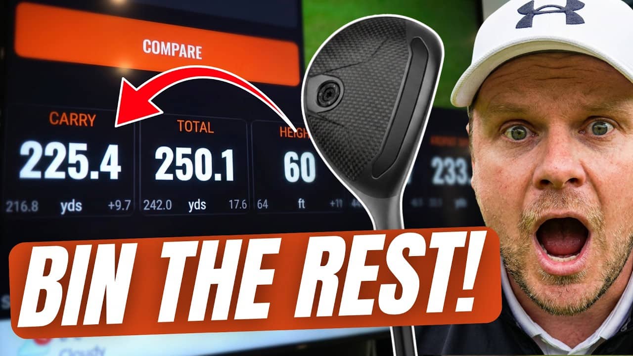This TaylorMade Hybrid Fitting CHANGED MY MIND Permanently!