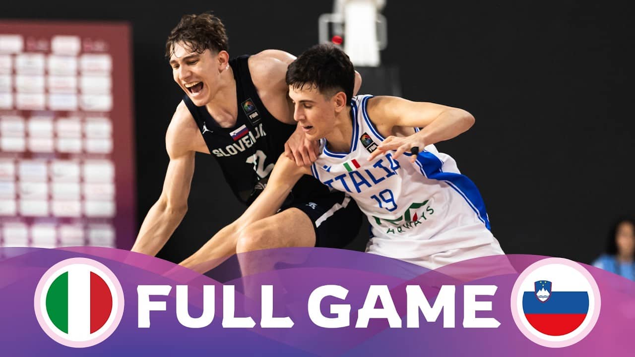 Class 9-16 | Italy v Slovenia | Full Basketball Game | FIBA U17 Basketball World Cup 2026