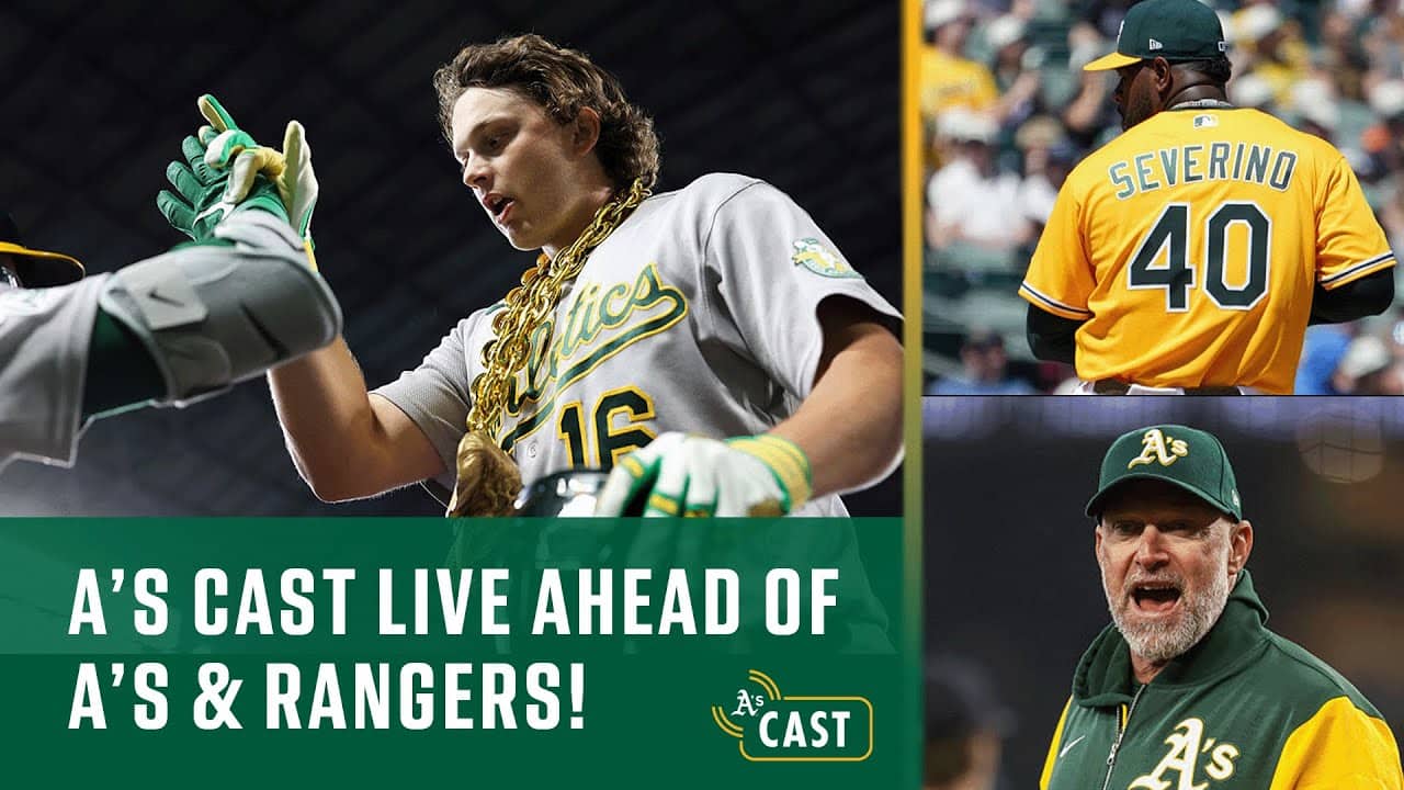 A's Cast Live Ahead of A's & Rangers | Jack Perkins, Mark Kotsay & Buck Showalter Join Towny!