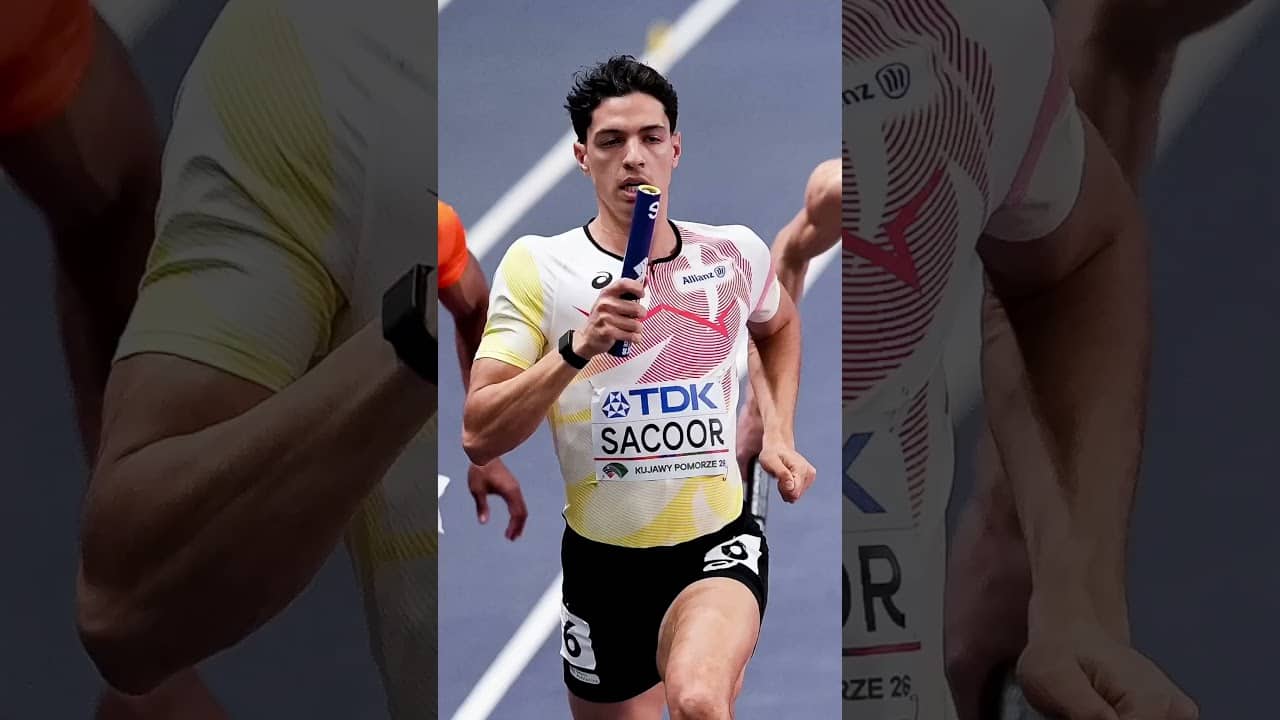 ONE WEEK TO GO #WorldRelays | Don't drop the baton 💥