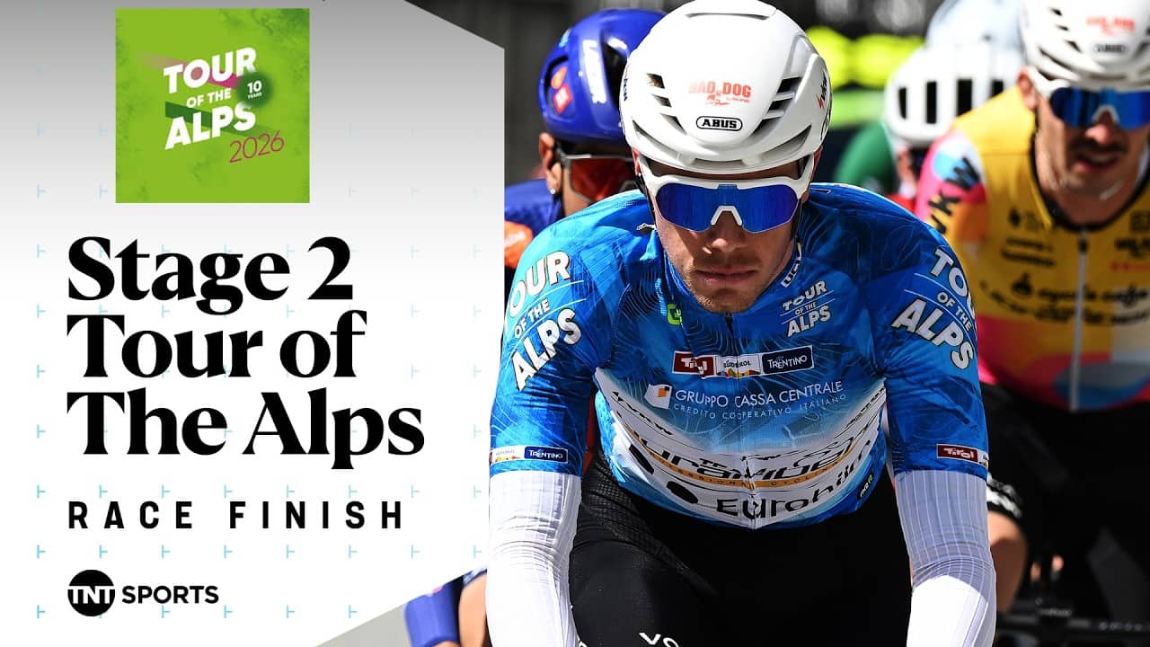 HIS FIRST VICTORY IN ITALY! 🤩 | 2026 Tour of The Alps Stage 2 Final KM's | TNT Sports Cycling