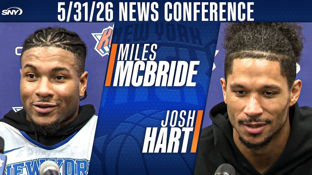 Miles McBride, Josh Hart ready for Knicks-Spurs rematch of 1999 NBA Finals