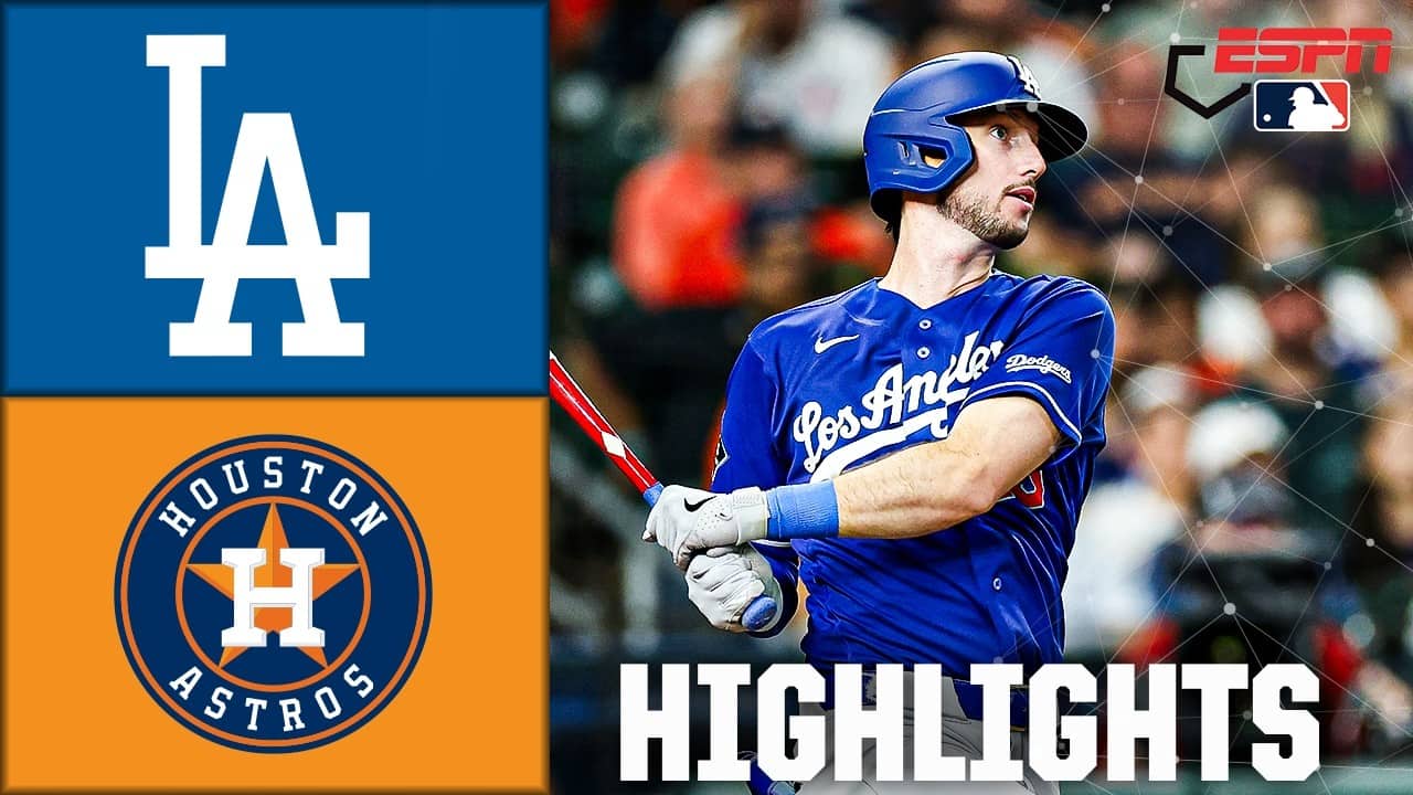 Los Angeles Dodgers vs. Houston Astros | Full Game Highlights | ESPN MLB