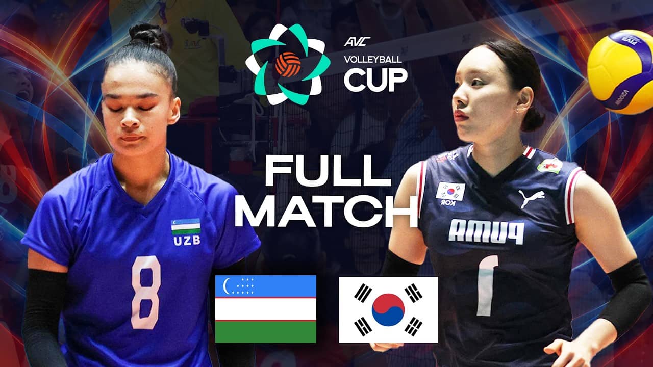 Uzbekistan vs. South Korea - Pool Play | AVC Women's Cup 2026