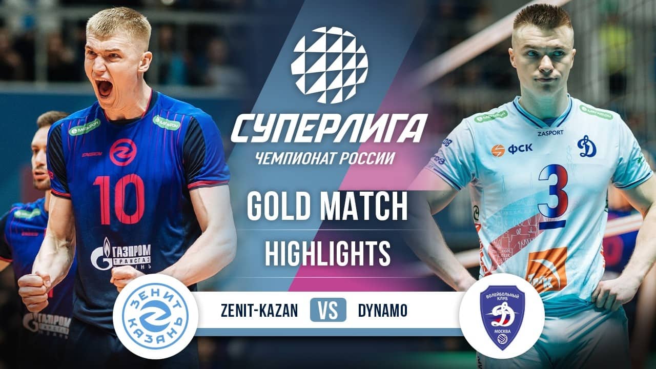 Zenit-Kazan vs. Dynamo | HIGHLIGHTS | Gold Match (1st Game) | SuperLeague 2025-2026