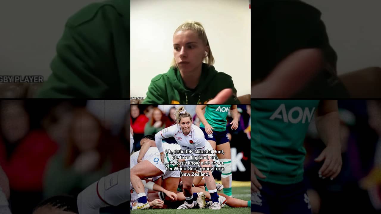 Nadine Roos’ Favourite Players To Watch! 😍 #rugby #springboks