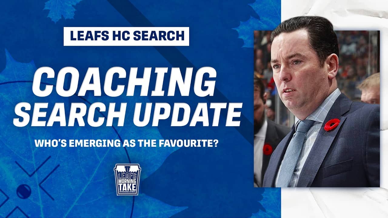 Leafs Coaching Search UPDATE | Jay Woodcroft Emerging as Top Candidate