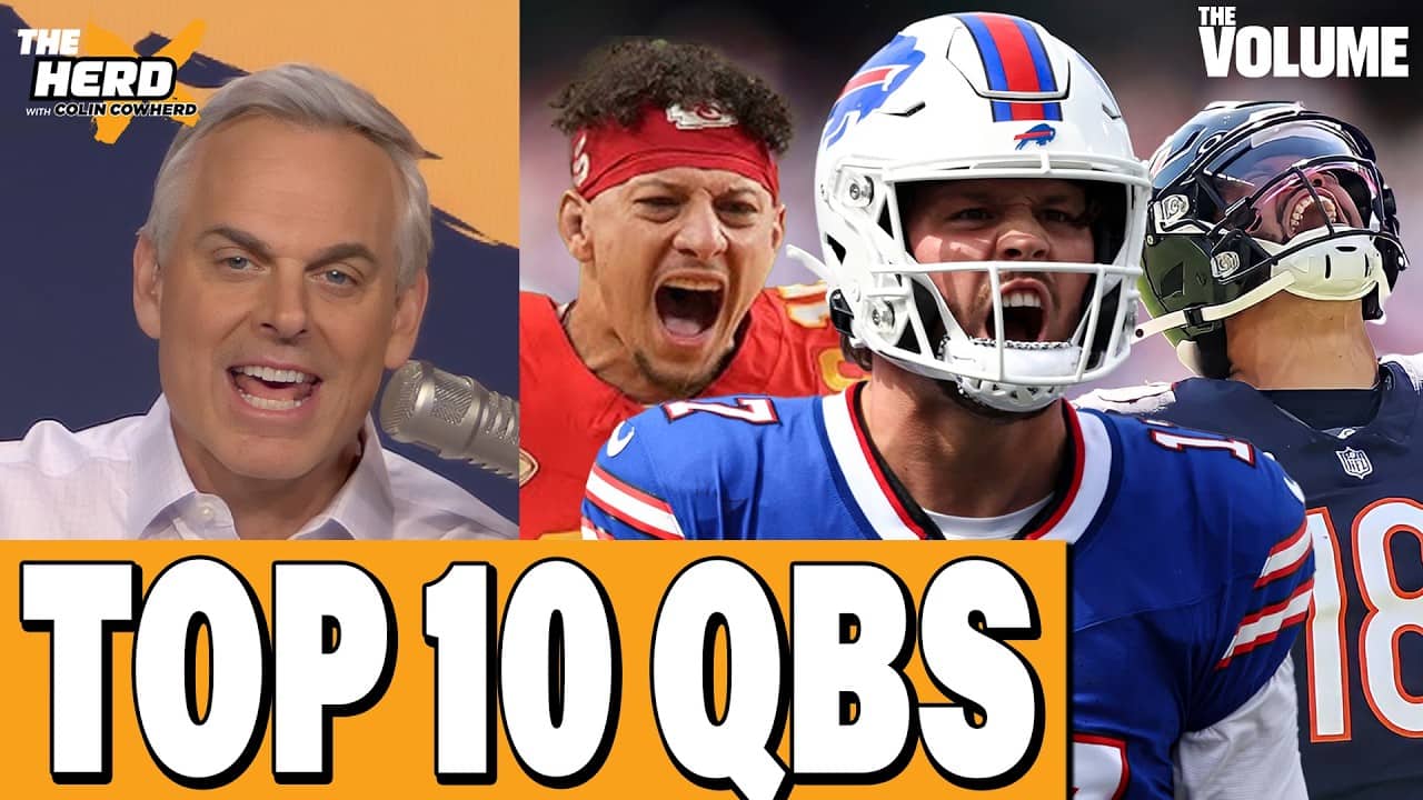 Colin Cowherd’s TOP 10 NFL QBs for 2026 season + Aaron Rodgers | THE HERD