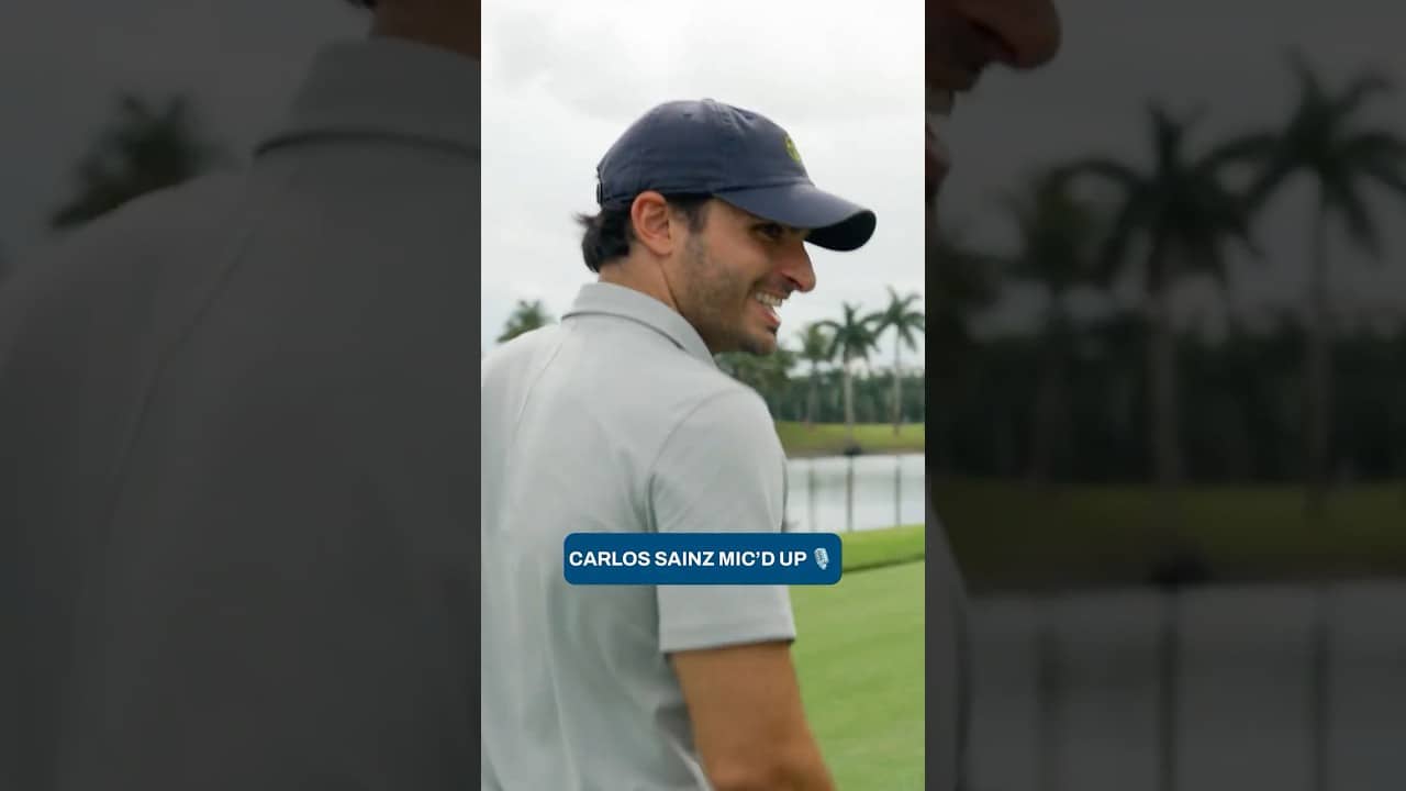 Mic'd up with Formula 1 driver Carlos Sainz