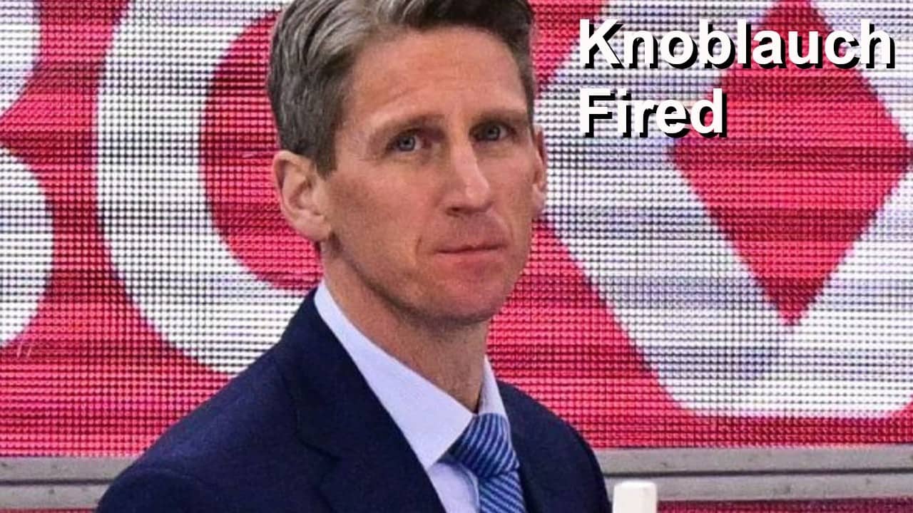 Oilers Fire Knoblauch, Canucks to Name Johnson as GM Today, Tonight's Games