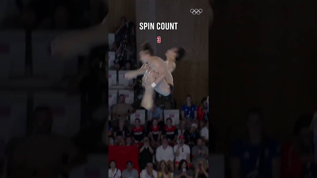 Eyes on the screen! 👀 Think you caught every spin? #Olympics #Paris2024  #Diving