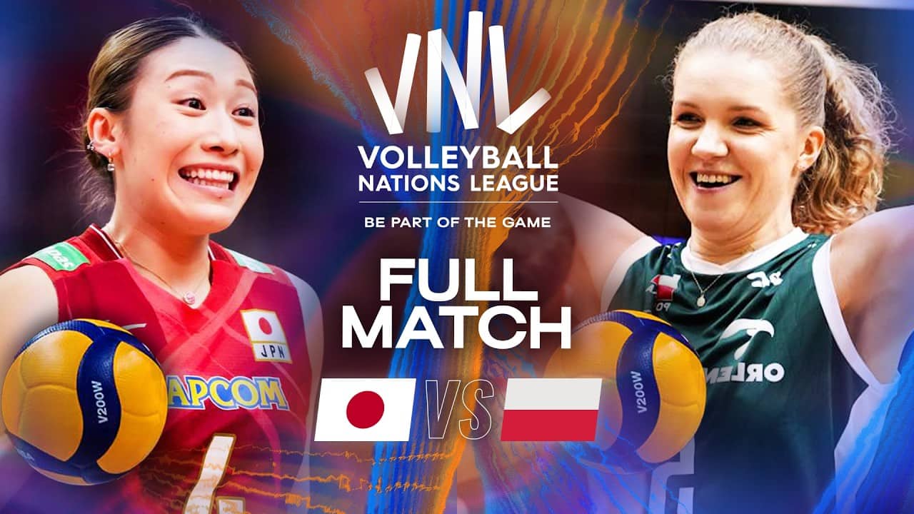 Japan 🇯🇵 vs. Poland 🇵🇱 | VNL 2025 - Full Match | Week 3