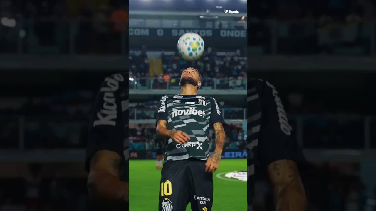 With the 'Joga Bonito' 🤩⚽️ (via @nrsports/TT, @neymarjrsiteoficial/IG)