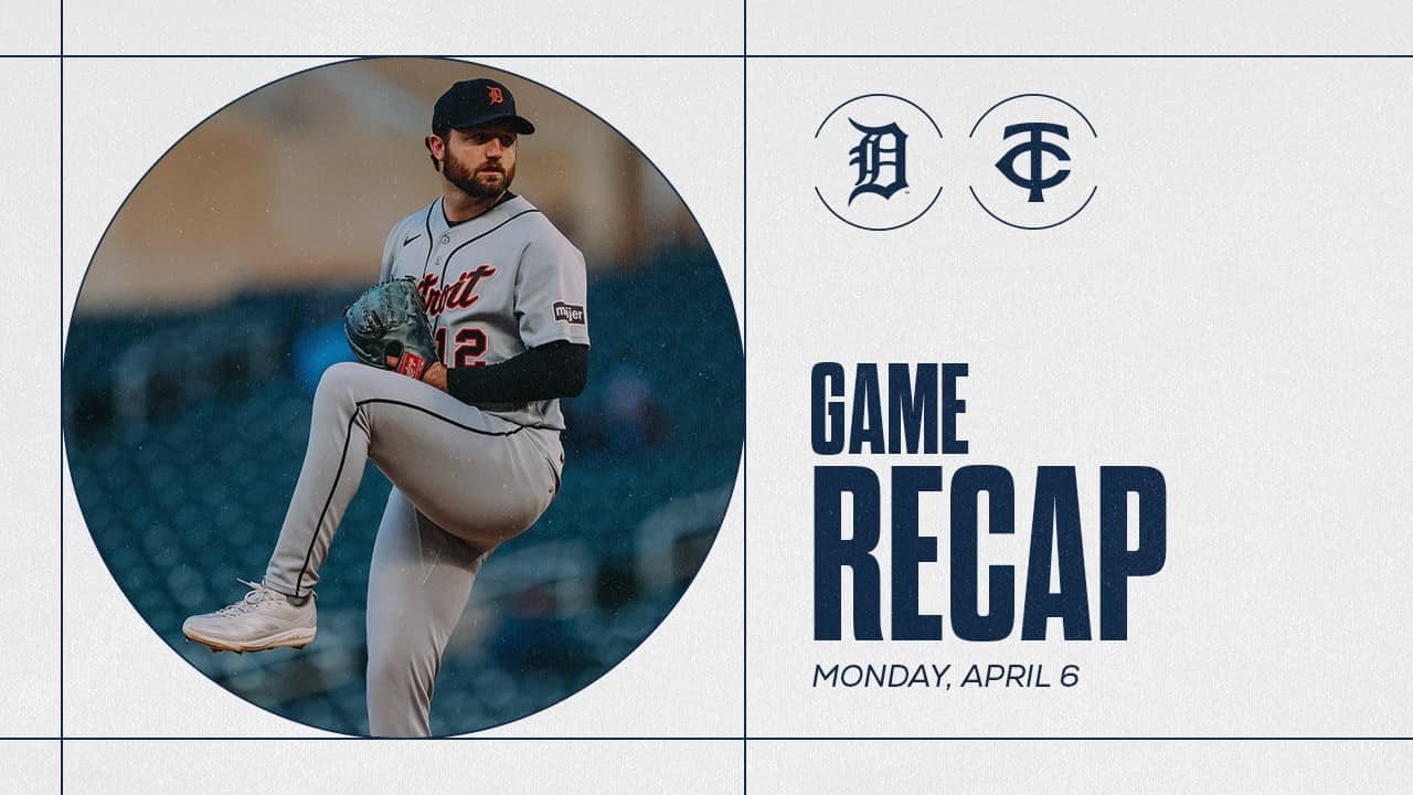 Tigers vs. Twins Highlights | 4/6/26