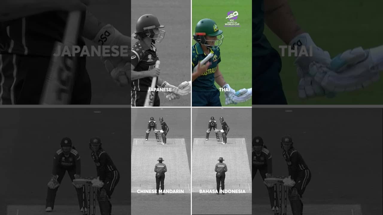 Australia's moment of glory against India at Lord's, in multiple languages ⚡#T20WorldCup