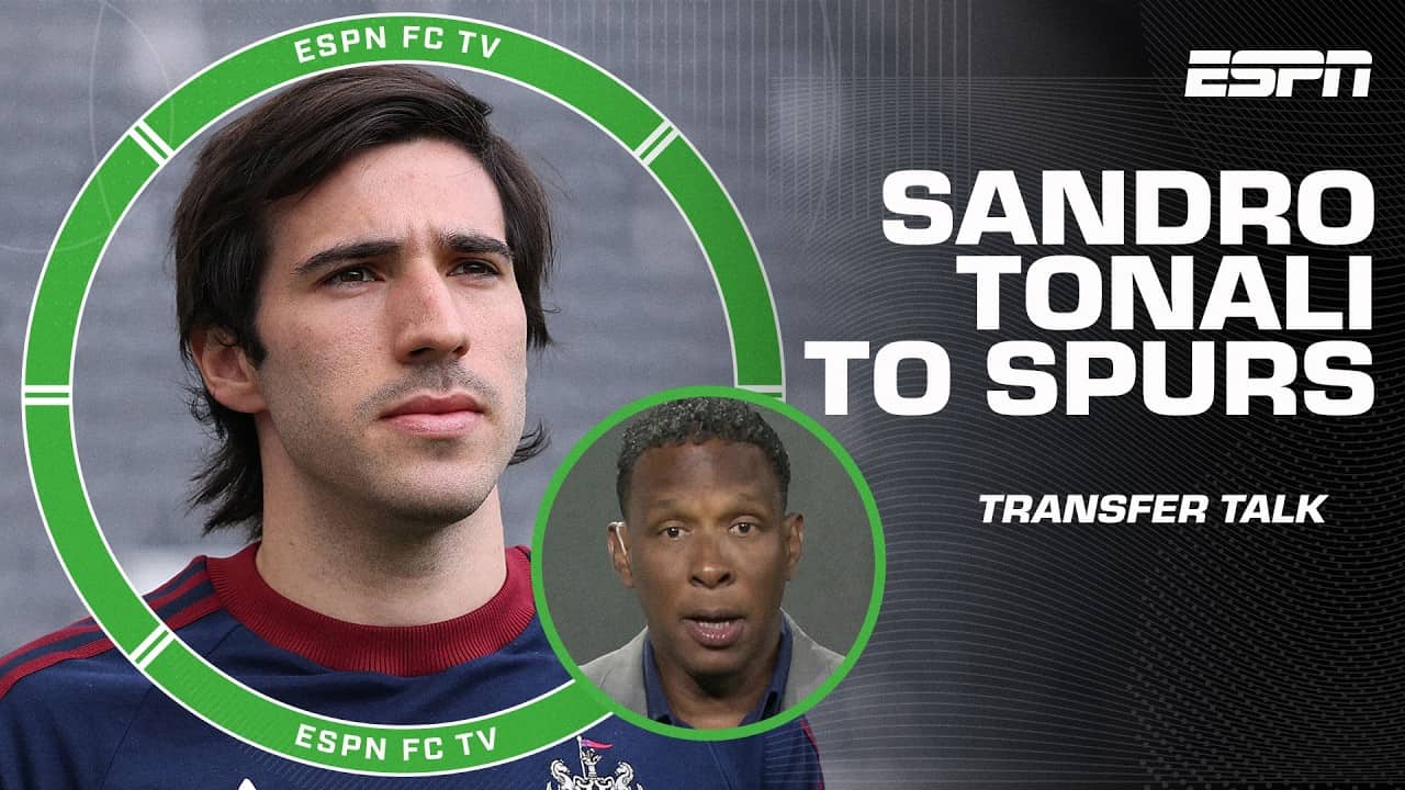 Sandro Tonali set to join Spurs 🚨 Shaka Hislop is CONFUSED 😕 | ESPN FC