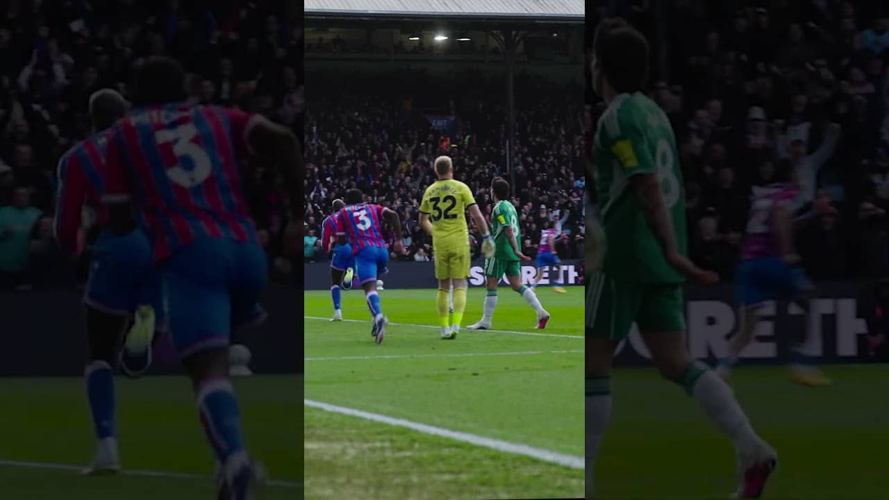 Ty Cross ➡️ JP Header ⚽️  #crystalpalace #football #premierleague