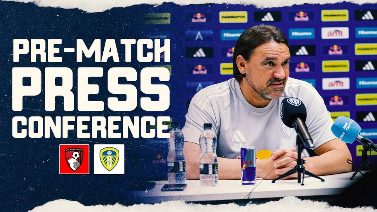 Daniel Farke press conference | AFC Bournemouth v Leeds United | Premier League