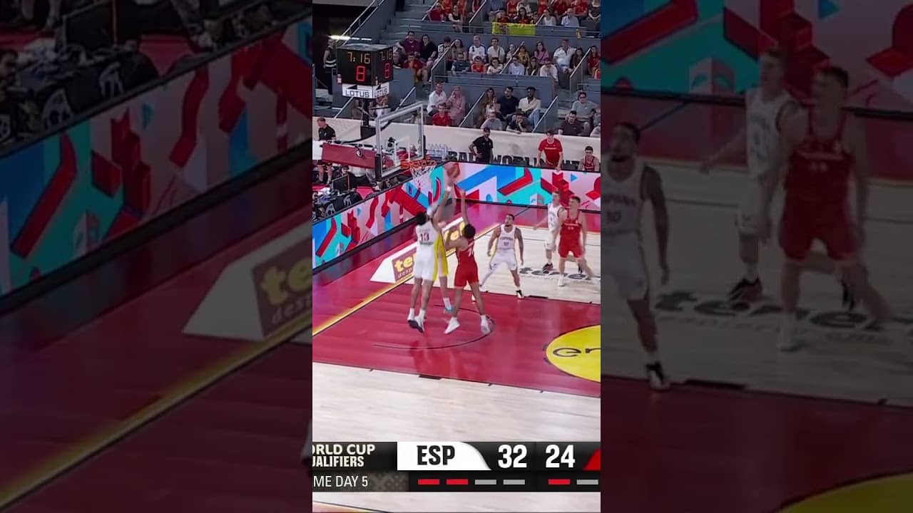 Lo más destacado de la victoria de España ante Dinamarca en las Ventanas FIBA 🇪🇸💫  #FIBAWC #StepItUp