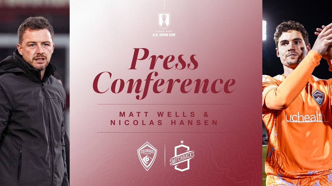 Postgame Press Conference: Colorado Rapids vs Colorado Springs Switchbacks