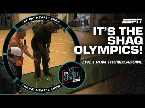 'The Shaq Olympics' LIVE from the Thunderdome ⛳🏈🏀 | The Pat McAfee Show