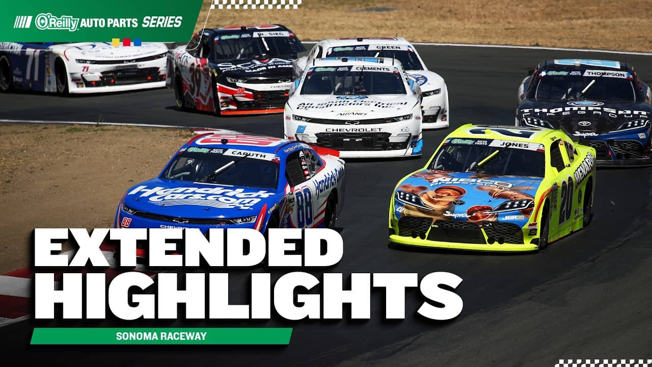 NASCAR O'Reilly Auto Parts Series Highlights | 2026 Sonoma Raceway