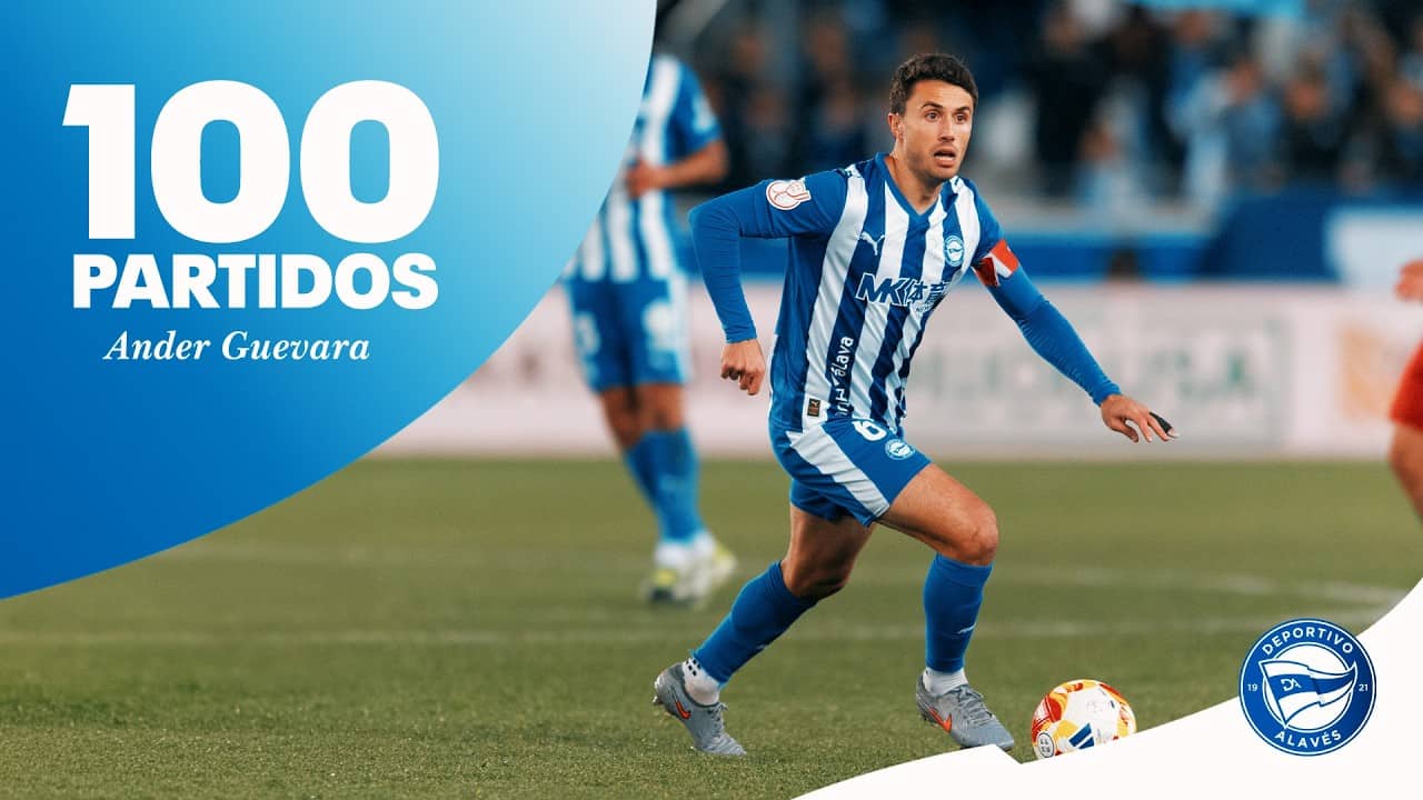 ANDER GUEVARA | 100 partidos con el Deportivo Alavés: jugar en casa