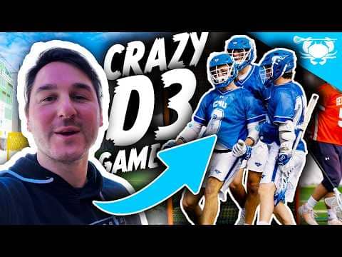 D3 GAME OF THE YEAR || CNU vs Gettysburg Lacrosse Highlight & Vlog