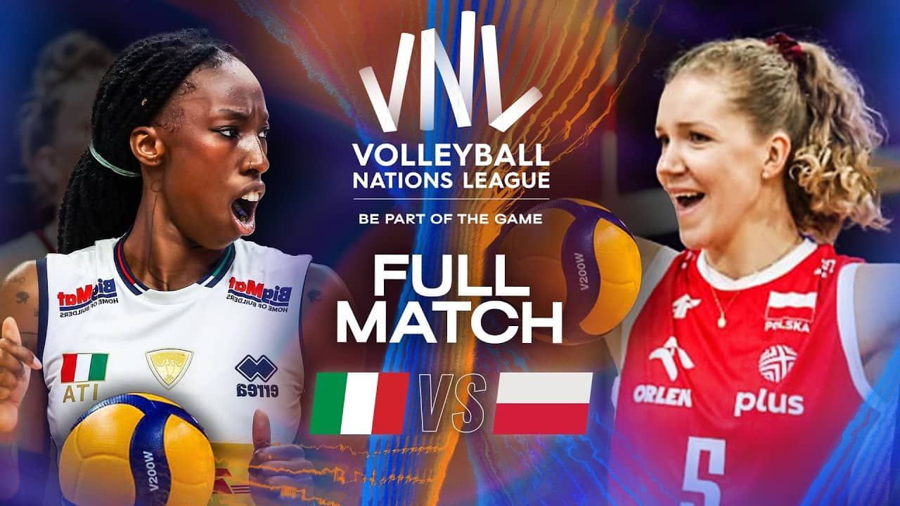 Italy 🇮🇹 vs. Poland 🇵🇱 - Semi Final | VNL 2025 - Full Match