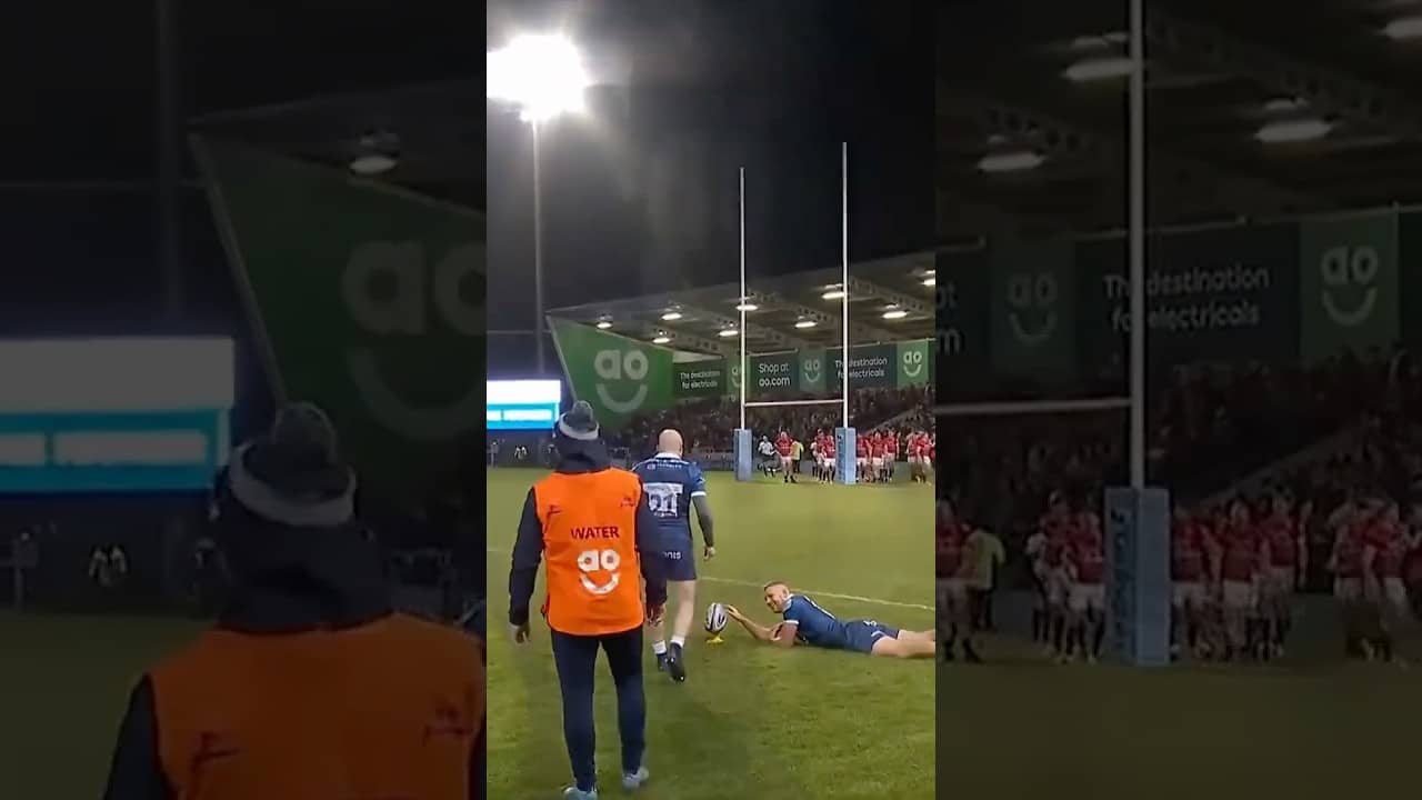 His FINAL match but he wasn't a kicker!