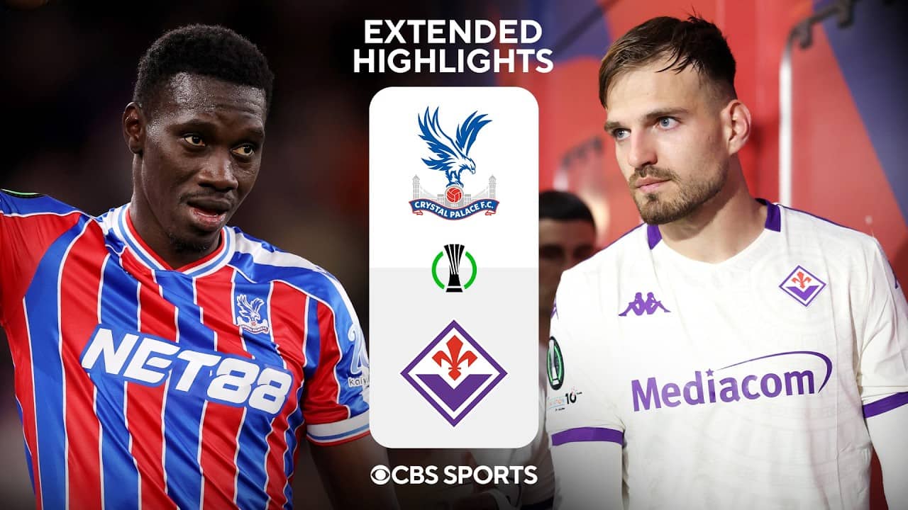 Crystal Palace vs. Fiorentina: Extended Highlights | UECL Quarterfinals - Leg 1 | CBS Sports Golazo