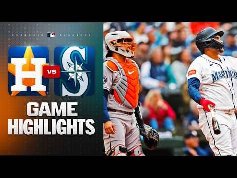 Astros vs. Mariners Game Highlights (4/13/26) | MLB Highlights