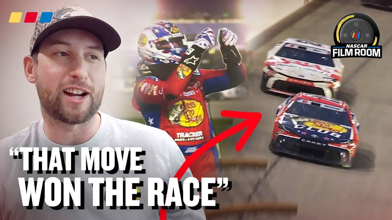 Chase Briscoe's Last-Second Move Decided the Chicagoland Race | NASCAR Film Room